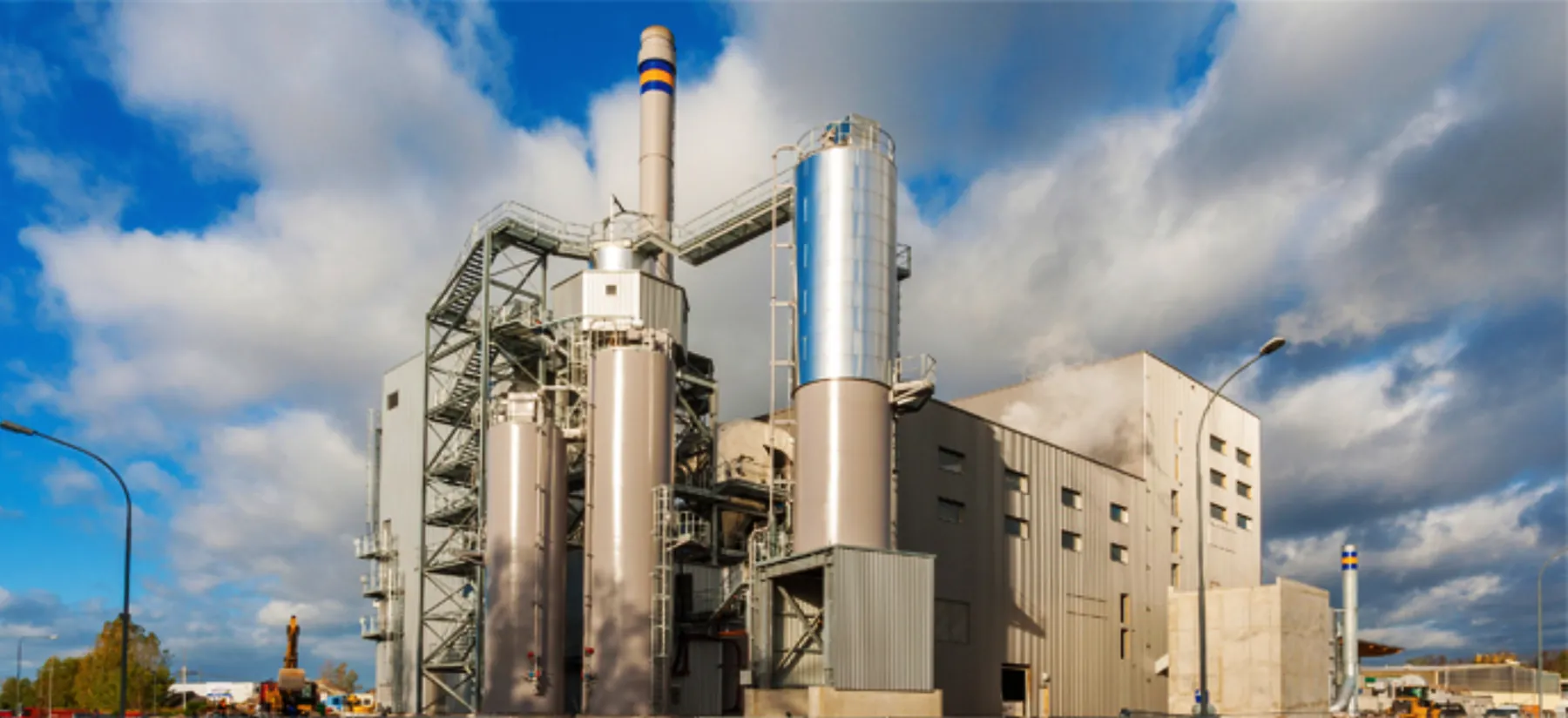 Combined heat and power plant with flue gas cleaning from the Kablitz references