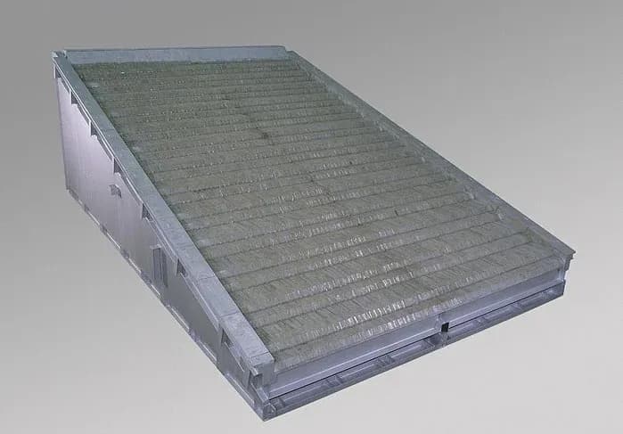 Stepped grate surface of the Kablitz type 415 reciprocating grate