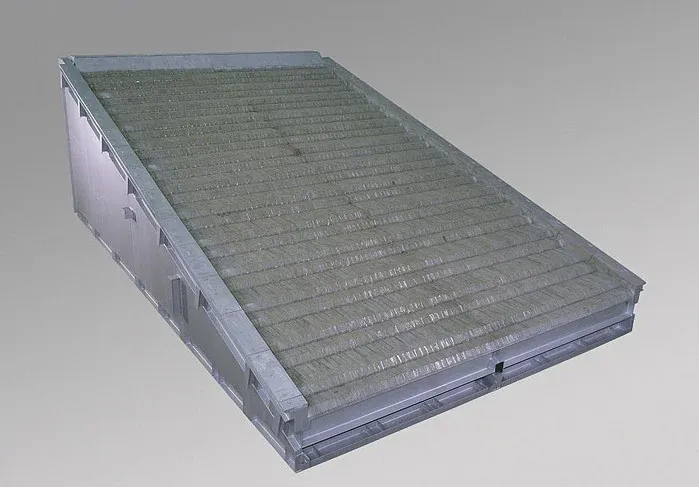 Stepped grate surface of the Kablitz type 415 reciprocating grate